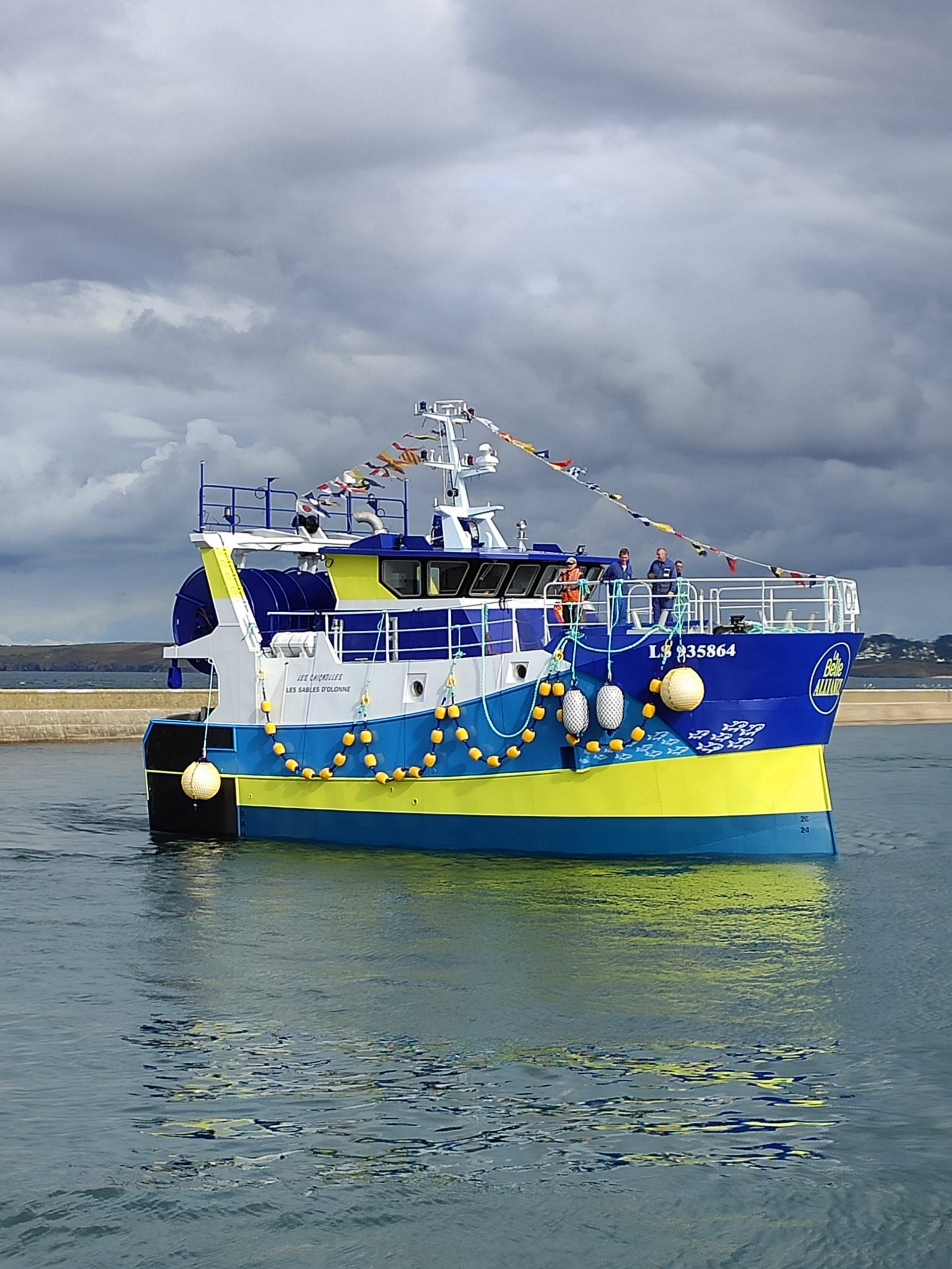 Un nouveau bateau de pêche pour La Belle Alliance - Groupe Gendreau