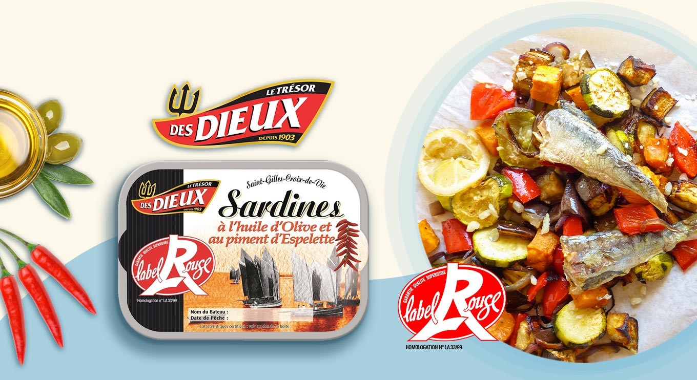 ambiance Sardines LR au Piment Espelette