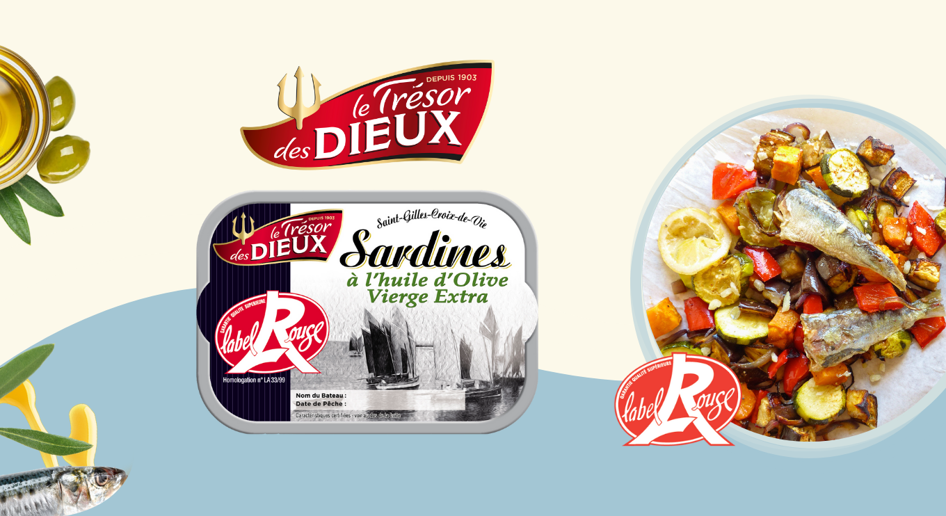 Sardine Trésor des Dieux Label Rouge Sardine Trésor des Dieux Label Rouge
